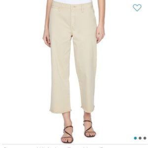 Sanctuary Wide Leg Raw Hem Pants